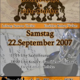 Vorschau auf das Konzert vom 22. September