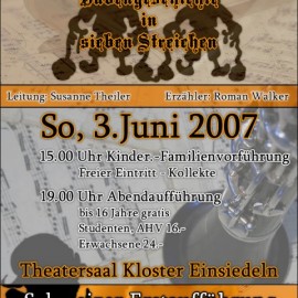 Vorschau auf das Konzert vom 3. Juni 2007