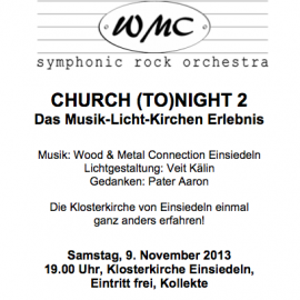 Church (To)Night 2 – Konzertvorschau Church (To)Night 2 – Konzertvorschau