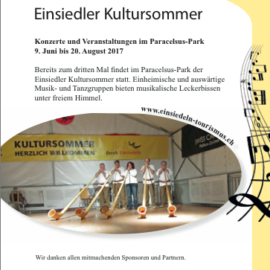WMC am Einsiedler Kultursommer WMC am Einsiedler Kultursommer