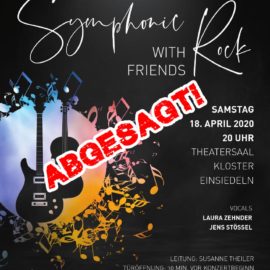„Symphonic Rock with Friends“ abgesagt