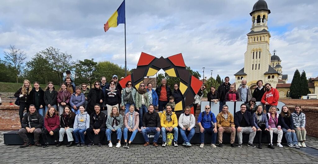 Eine Gruppe der WMC auf dem Ausflug nach Alba Julia